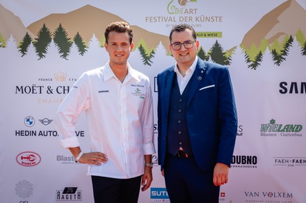 Das Festivalorganisationsteam: Niklas Oberhofer und Bosko Grozdanic (Foto: © WALDHAUS FLIMS Wellness Resort / lvffood.com)