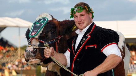 Wicki Joel eröffnet das diesjährige Lozärner Oktoberfest. (Foto: © Sven Thomann) Wicki Joel