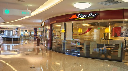 Restaurant im Shoppingcenter