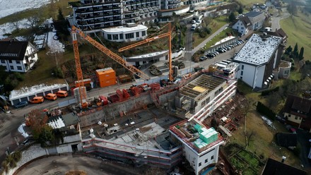 Der Wiederaufbau des Stammhauses. (Foto: © TRAUBE GROUP)