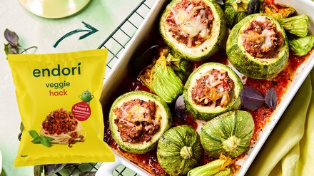 Mit endori gelingt die vegane Herbstküche auch im Außer-Haus-Markt. (Foto: © endori) endori hack