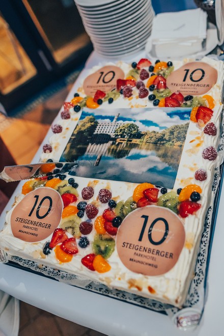 Der Geburtstagskuchen. (Foto: © Andreas Rudolph)