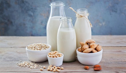 ProVeg, das GFI und BALPro haben in einem gemeinsamen Schreiben ihren Zuspruch für die geforderte Mehrwertsteuersenkung auf Pflanzenmilch ausgedrückt. (Foto © matka_Wariatka/stock.adobe.com) Pflanzenmilch