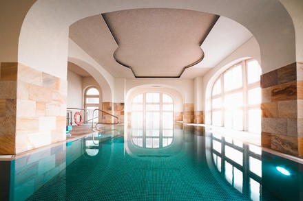 Der Spa-Bereich erstreckt sich über mehr als 900 Quadratmeter. (Foto: © Strandhotel Kurhaus Juist)