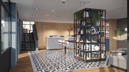 Rezeption des Residence Inn by Marriott München Central