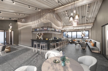 Rendering: Das Summit Bistro & Bar. (Foto: © Das Central)