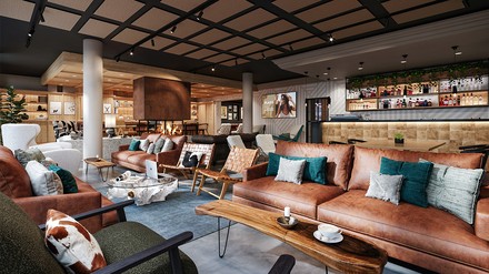 Lässig, alternativ und gemütlich empfängt das neue Obertauern [Placeshotel] seine Gäste ab Dezember 2023. (Foto: © Valamar)