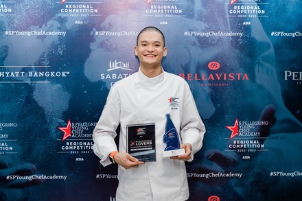 Ian Goh erhielt den Fine Dining Lovers Food For Thought Award. (Foto: © S.Pellegrino)