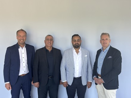 Matthias Tepel, Dana Qadir, Hevar Berzenji und Gisbert Kern