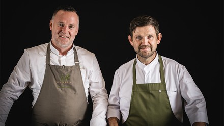 Berni Aichner und Theodor Falser