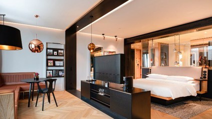 Hotelzimmer Andaz München
