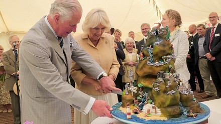 Charles und Kamilla Kuchen