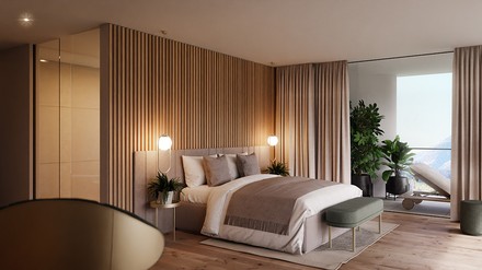 Zimmer im Avidea in Algund