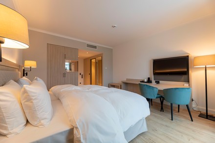 Das Hotel verfügt über 45 Doppelzimmer in verschiedenen Kategorien. (Foto: © HENRIK RATH)