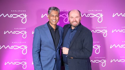 Satya Anand und Sascha Konter