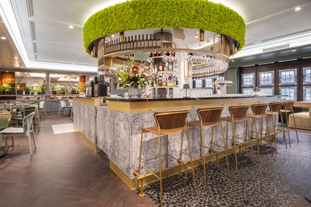 Bar im neuen Scandic-Hotel
