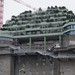 Außenansicht des im Bau befindlichen Bunker Hotel im Hochbunker St. Pauli Hamburg