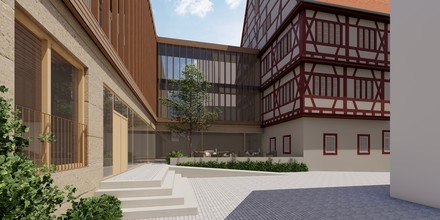 So soll das Hotel Krone nach der Sanierung 2025 einmal aussehen.