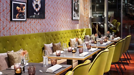 Im Restaurant wird levantinische Küche serviert