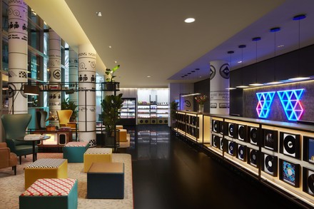 Lobby des Avani Frankfurt City Hotels