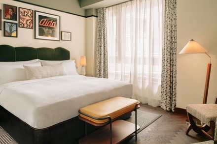 Zimmer im The Hoxton, Vienna