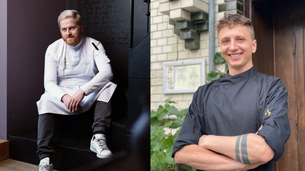 Ricky Saward (links) und Nikodemus Berger (rechts)