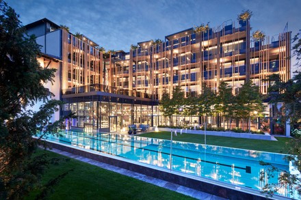 Das Fünf-Sterne Wellness- & Sporthotel Jagdhof im Bayerischen Wald wurde mit dem Gold Award ausgezeichnet. (Foto: © HolidayCheck)