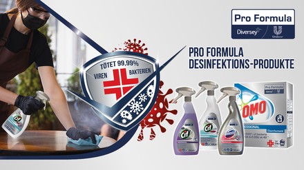 Pro Formula Desinfektions-Produkte