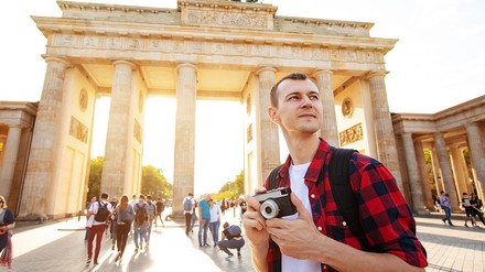 Tourist in Berlin