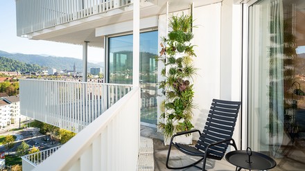 Black F Tower in Freiburg