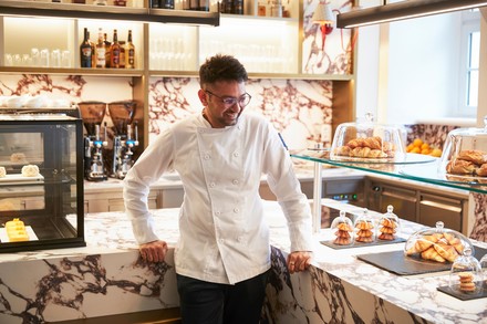 Die Pastisserie Amelie im neuen Hotel Kempinski in Dresden