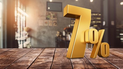 7 Prozent