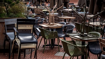 Ein leeres Restaurant