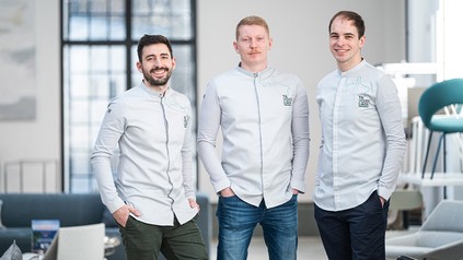 Die Spitzenköche Lukas Kapeller, Max Rahofer und Klemens Schraml (Foto: © Drehwerkog)