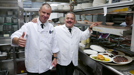 Mitarbeiter sind im Gibsons, Chicago das oberste Gut.