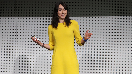 Olga Heuser bei der HDV Frühjahrstagung