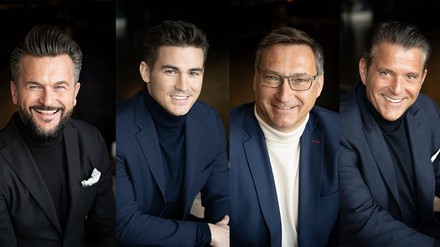 Heiko Grote, Andreas Turnwald, Andreas Erben und Holger Behrens