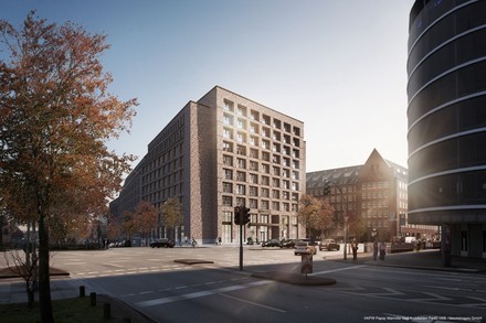 Das neue Novotel in Hamburg (Foto: © KPW Papay Warncke Vagt Architekten PartG mbB bloomimages)