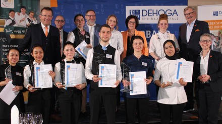 Die Gewinner der Landesjugendmeisterschaft (Foto: © Dehoga RLP)