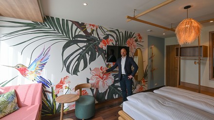 Chris Jung, Geschäftsführer des Tropical Island. (Foto: © picture alliance/dpa/Patrick Pleul)