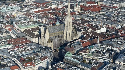 Wien Vogelperspektive
