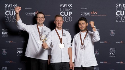 Niklas Schneider, Noah Bachofen und Ivan Capo