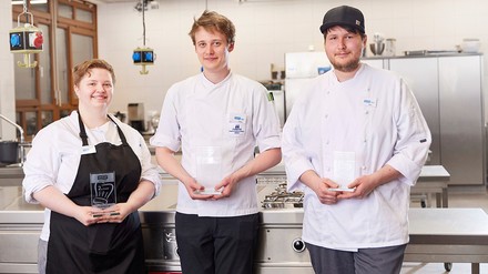 Leonie Blankenhorn, Linus Varnhorn und Finn Beckers