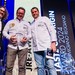 v. l.: Simone Ficarelli from Parmigiano Reggiano, Uwe Machreich, Daniel Lehmann