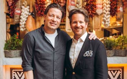 Jamie Oliver mit Roy Zsidai