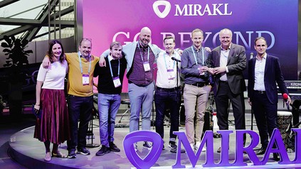Mirakl Summit in München - der Gewinner Lusini (Foto: © Mirakl)