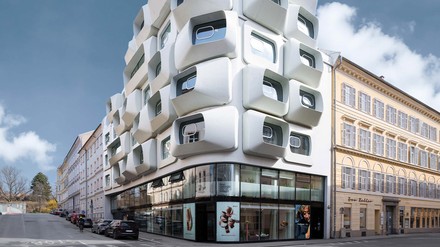 Der neue Limehome Standort in Graz in der Außenansicht. (Foto: © Limehome)