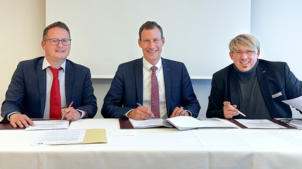 Florian Keller, Clemens Moll und Michael Hartmut Berger