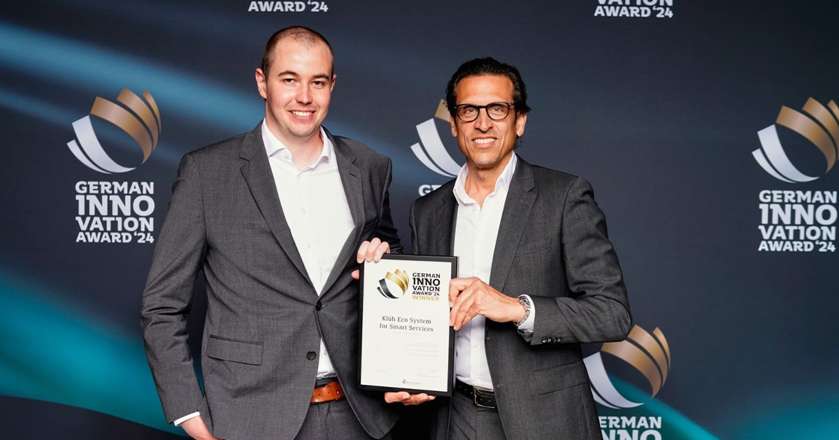 Klüh gewinnt German Innovation Award 2024 | HOGAPAGE Nachrichten