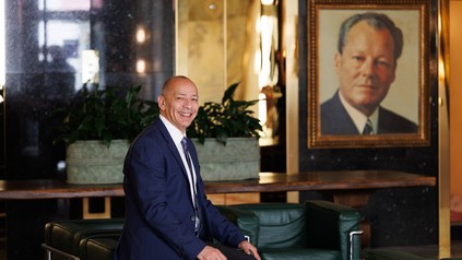 Portraitaufnahme von Mahmoud Karim